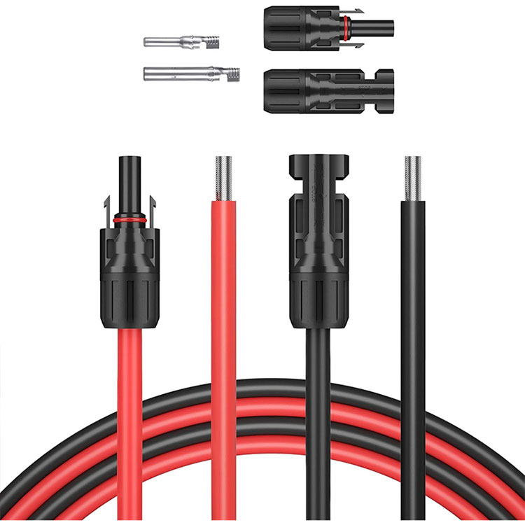 Cavo del pannello solare da 5 piedi 10 AWG (6 mm2).